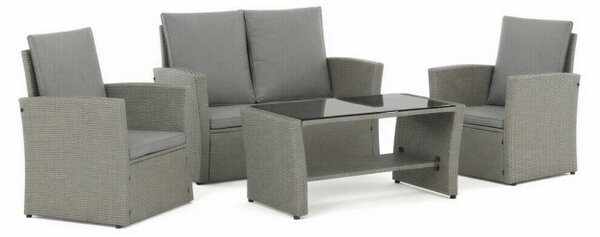 Set záhradného nábytku sivý AZS-A1523 GREY