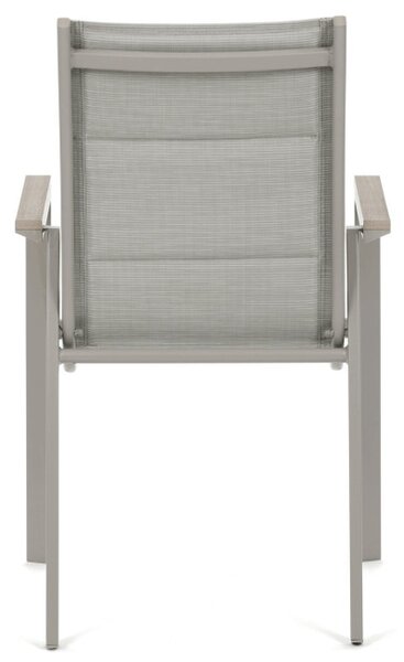 Záhradná stolička béžová AZC-S1110 GREY