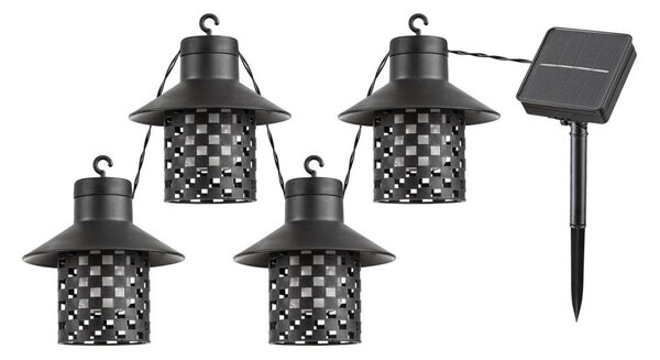 Rabalux 77003 - LED solárne svietidlo XIMPU 8xLED/0,1W/1,2V IP44
