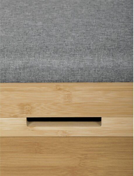 Bambusový botník prírodný DR-N1014 GREY2