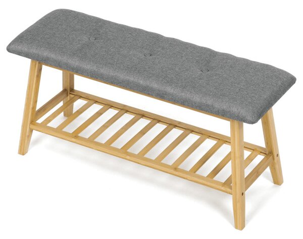Bambusový botník prírodný DR-N1012 GREY2