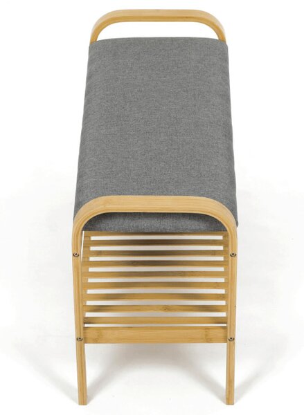 Bambusový botník prírodný DR-N1016 GREY2
