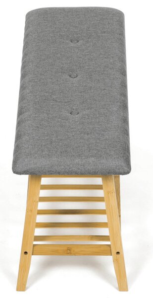 Bambusový botník prírodný DR-N1012 GREY2