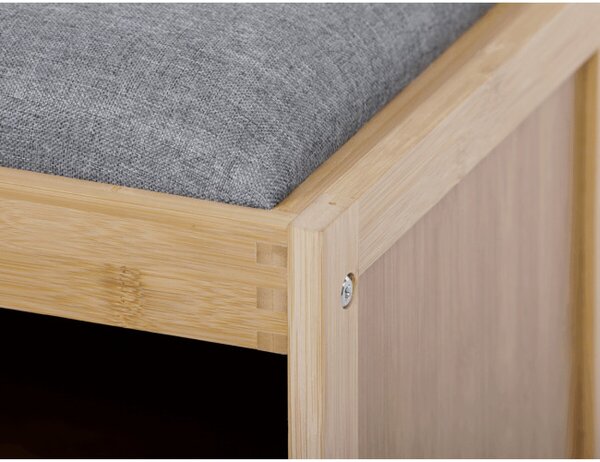 Bambusový botník prírodný DR-N1014 GREY2