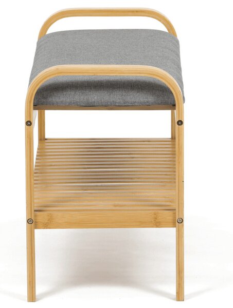 Bambusový botník prírodný DR-N1016 GREY2