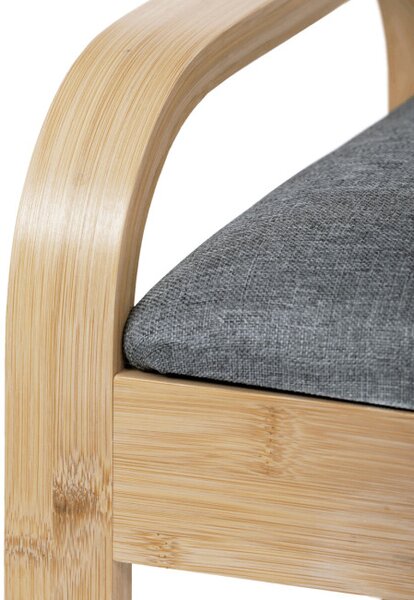 Bambusový botník prírodný DR-N1016 GREY2