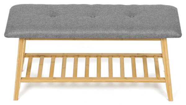 Bambusový botník prírodný DR-N1012 GREY2
