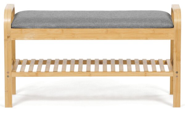 Bambusový botník prírodný DR-N1016 GREY2