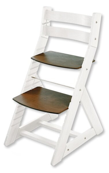 Hajdalánek Rastúca stolička ALMA - standard (biela, orech) ALMABILAORECH