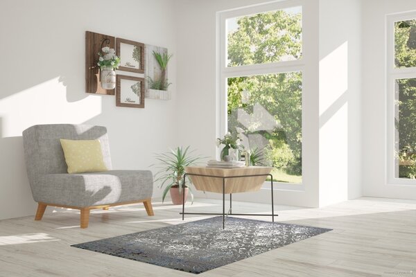 Berfin Dywany , Kusový koberec Elite 23282 Navy Grey, 60x100, šedá, obývacia izba