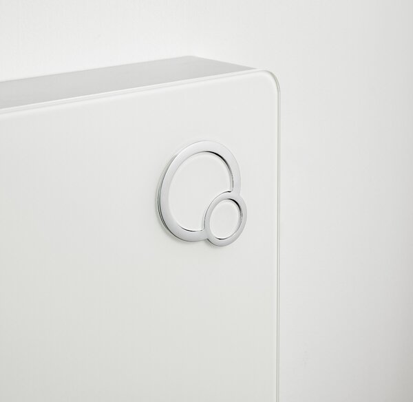 CERANO - Závesné WC s bidetom Modul/Cronus Standard - biela lesklá / biela matná - integrované WC tlačidlo - pneumatický modul - 59,3x38,4 cm
