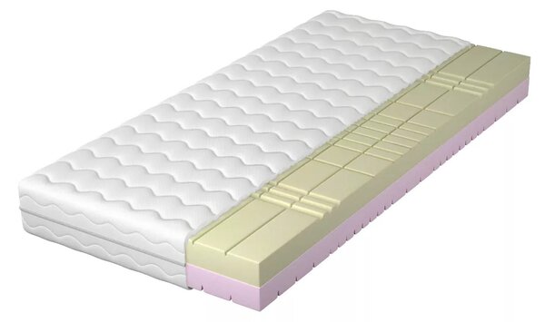 Stredne tvrdý penový matrac BAFLIA 80x200