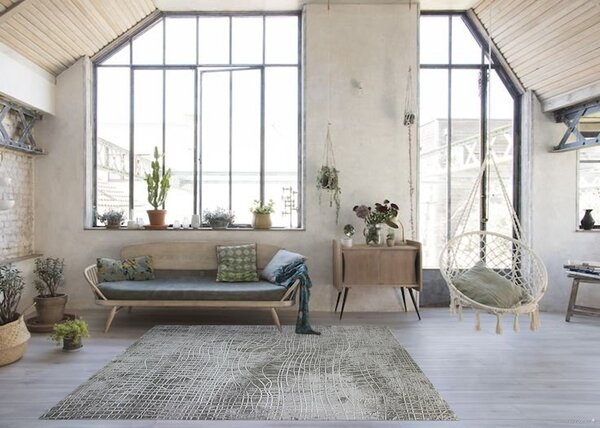 Berfin Dywany , Kusový koberec Dizayn 2329 Grey, 120x180, šedá, obývacia izba