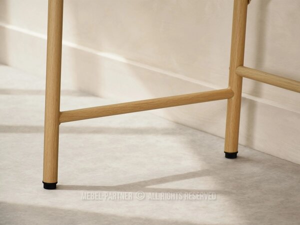 Minimalistický písací stôl HAFE - dub