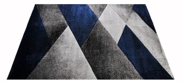 Koberec Diamond New 3D Geometria granátový