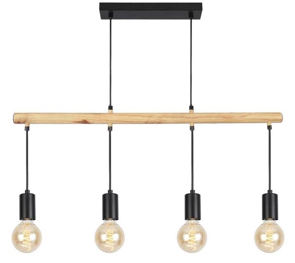 Závesný luster Izzy pre žiarovku 4x E27 – LED lustre a svietidlá > Kolekcie svietidiel > Kolekcia svietidiel IZZY