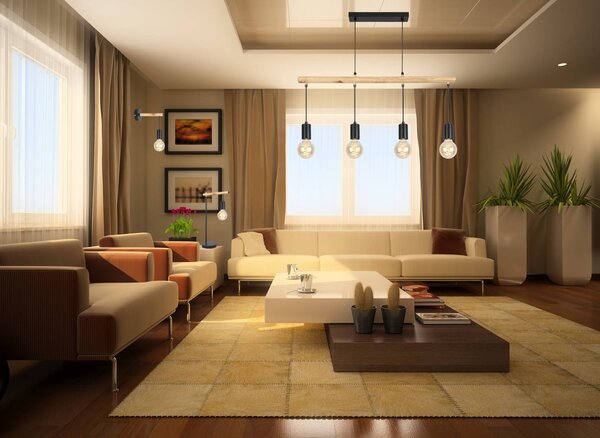 Závesný luster Izzy pre žiarovku 4x E27 – LED lustre a svietidlá > Kolekcie svietidiel > Kolekcia svietidiel IZZY