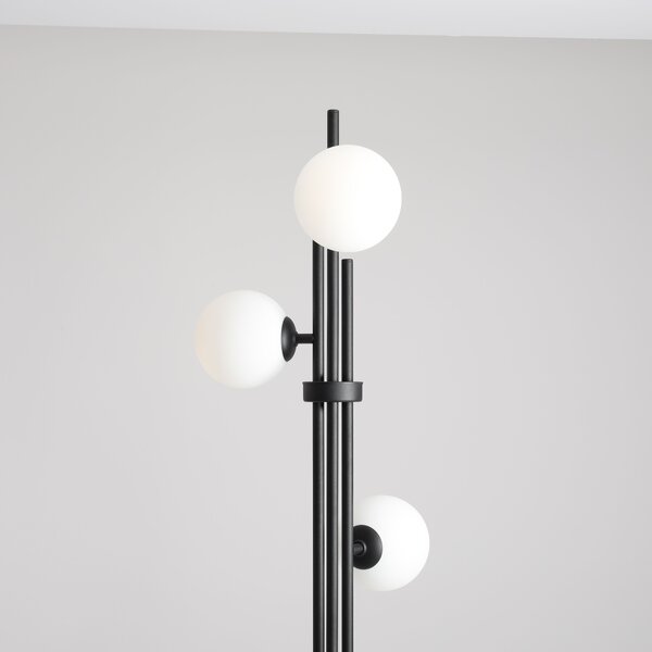 Aldex HARMONY BLACK | Jednoduchá stojaca lampa