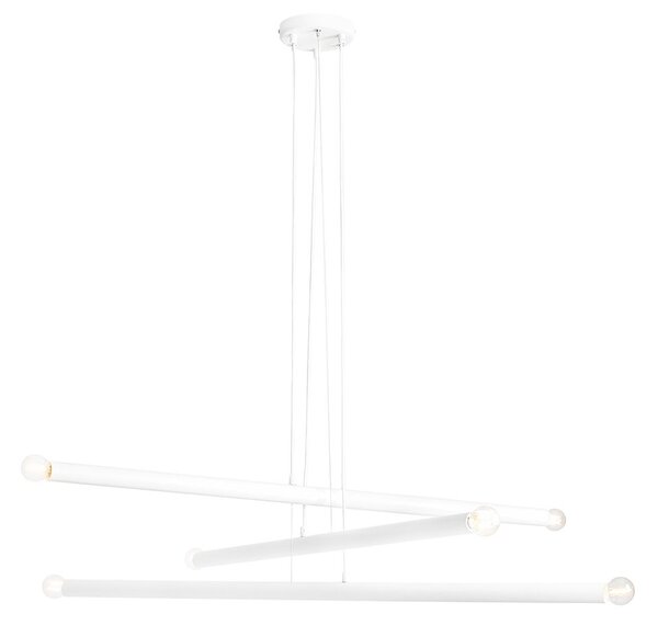 Aldex TUBO 6 | Dizajnová závesná lampa Farba: Biela