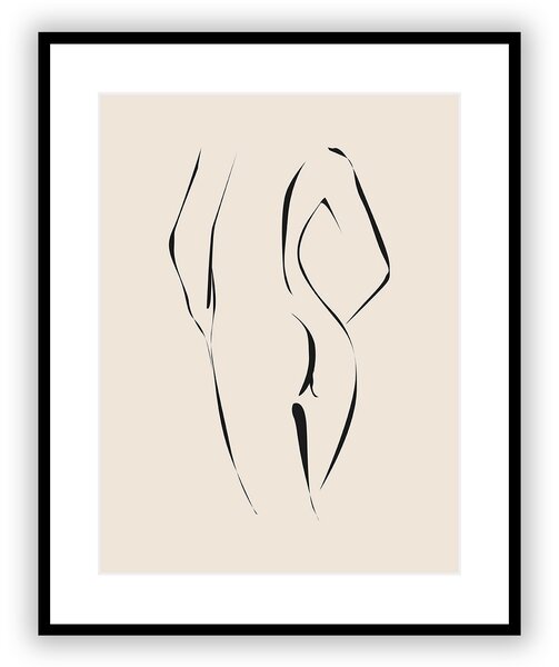 Obraz Nude Line III 40x 50 cm