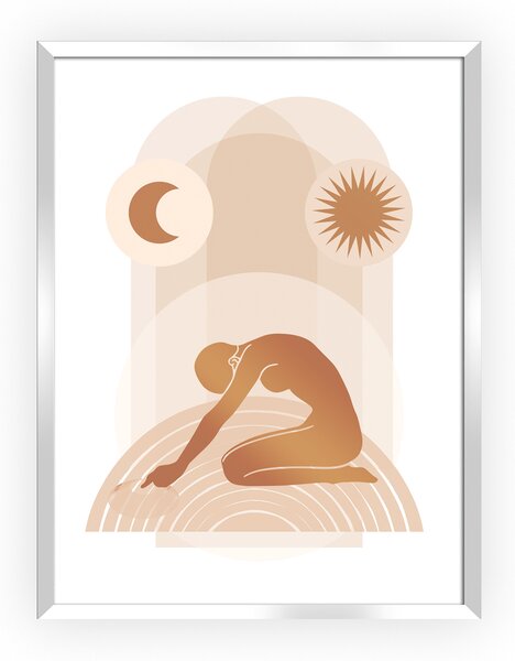 Obraz Yoga Figures II 40x50cm