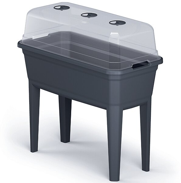 Plastové parenisko na nožičkách IPE750 74,6 cm - antracit