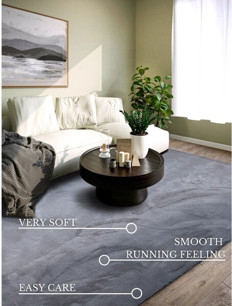 Antracitový koberec 80x150 cm Leon – Villeroy&Boch