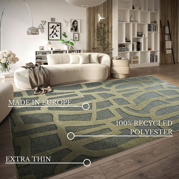 Zelený koberec z recyklovaných vlákien 160x230 cm Therese – Villeroy&Boch