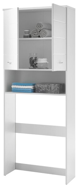 SKRINKA NA PRÁČKU, biela, 76/190/31 cm Xora - Skrine do chodby