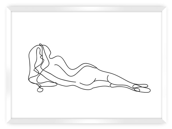 Plagát Figure Line III