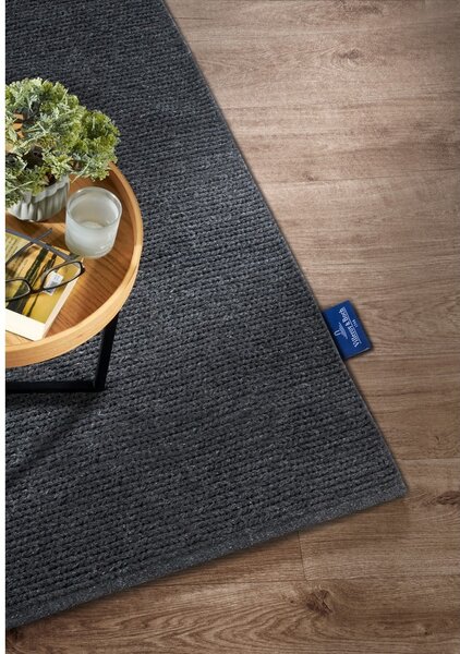 Tmavosivý ručne tkaný vlnený koberec 160x230 cm Francois – Villeroy&Boch