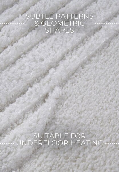 Krémovobiely koberec 160x235 cm Bartoux Cream White – Elle Decoration