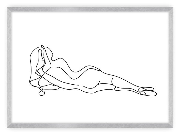 Plagát Figure Line III