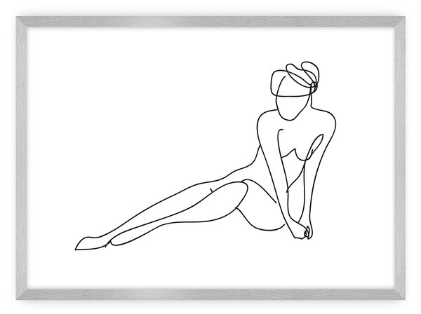 Plagát Figure Line II