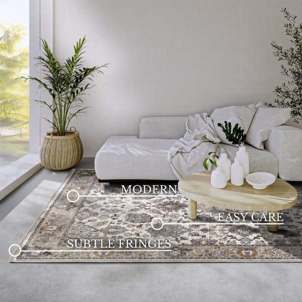 Hnedo-krémový koberec 200x265 cm Egon – Villeroy&Boch