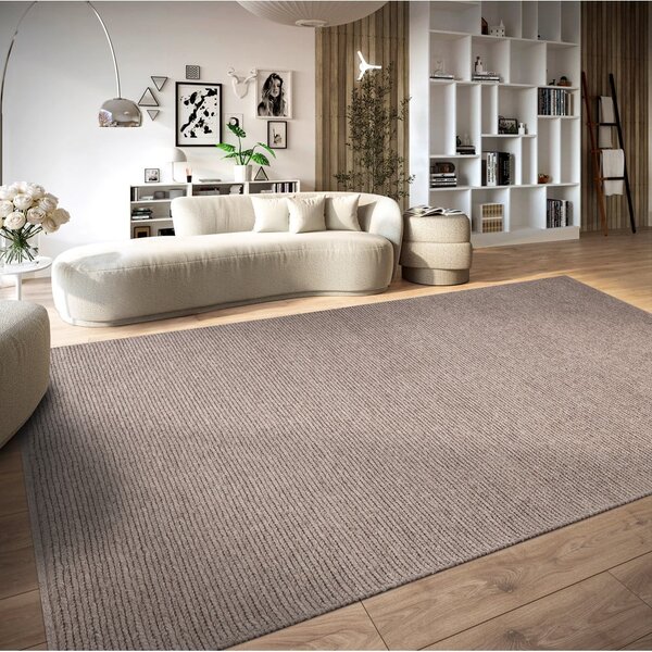 Svetlohnedý ručne tkaný vlnený koberec 60x90 cm Francois – Villeroy&Boch