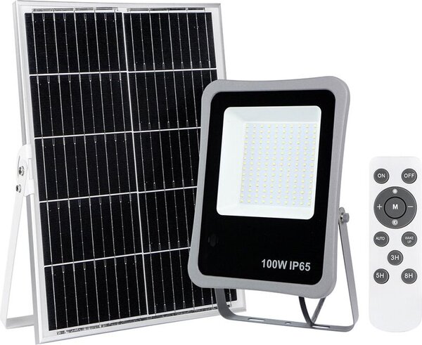LED 100W BARES solárny reflektor SLR-73142-100W Italux