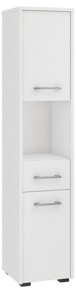 Ak furniture Kúpeľňová skrinka Fin II 30 cm biela