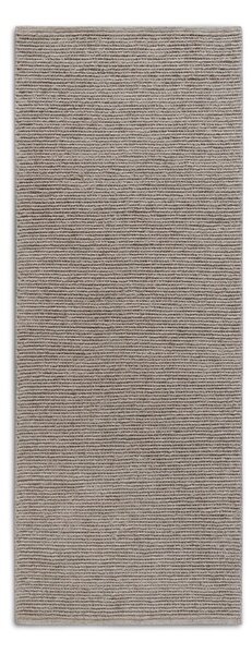 Svetlohnedý ručne tkaný vlnený behúň 80x200 cm Francois – Villeroy&Boch