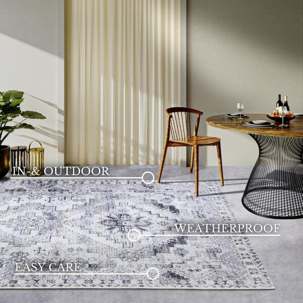 Sivý vonkajší koberec 120x180 cm Esther – Villeroy&Boch