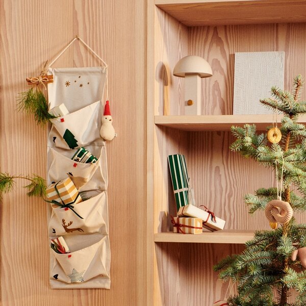Textilný adventný kalendár Holly Holiday / Sandy