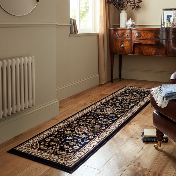 Flair Rugs, Behúň Sincerity Royale Sherborne Blue, 60x230, modrá, chodba / predsieň