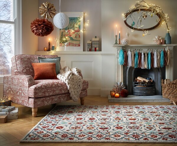 Flair Rugs , Kusový koberec Wool Loop Iris Red/Blue, 160x230, viacfarebná, obývacia izba