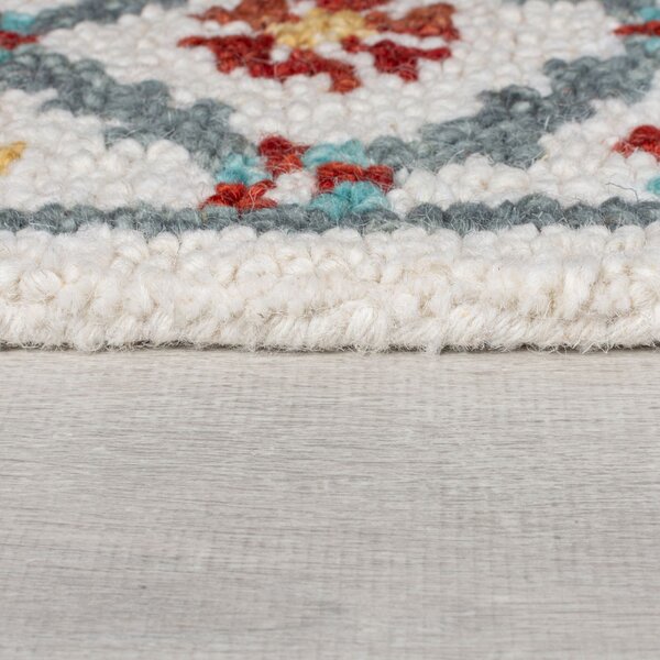 Flair Rugs , Kusový koberec Wool Loop Iris Red/Blue, 160x230, viacfarebná, obývacia izba