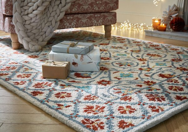 Flair Rugs , Kusový koberec Wool Loop Iris Red/Blue, 160x230, viacfarebná, obývacia izba