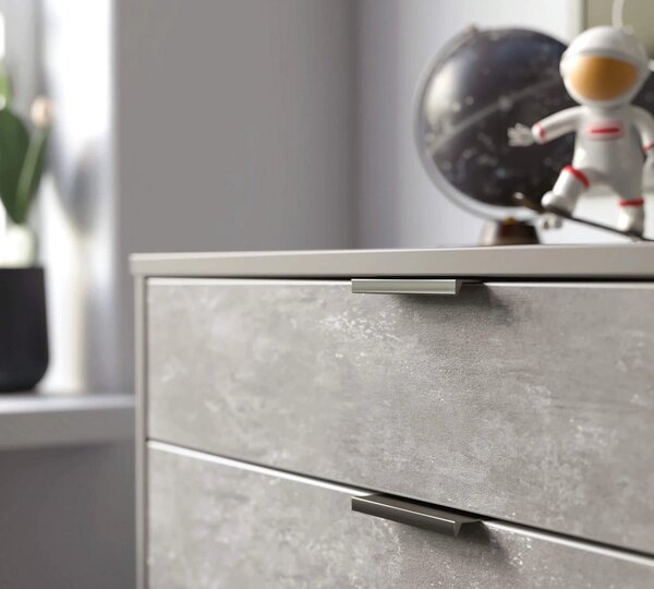 Študentská komoda SPACE GREY