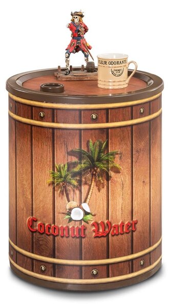 Detský nočný stolík GALLON BLACK PIRATE