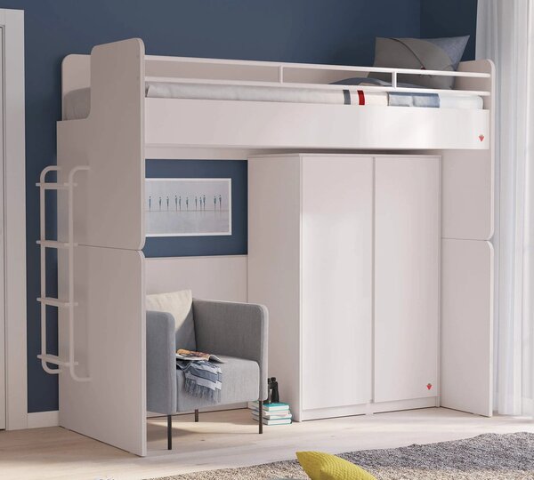 Študentská skriňa STUDIO MONTES WHITE