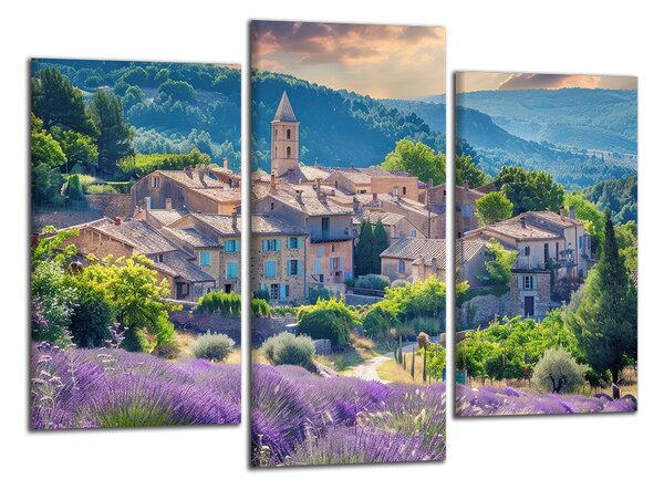 Obraz na plátne Dedina v provence