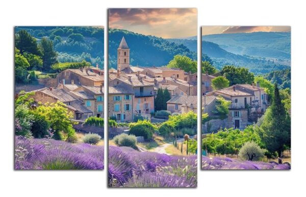 Obraz na plátne Dedina v provence